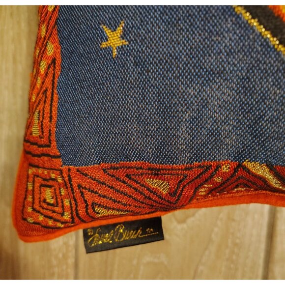 Laurel Burch Cat Tapestry Throw Pillow, Angel Cat, Gift Box Present, Christmas - Picture 3 of 4